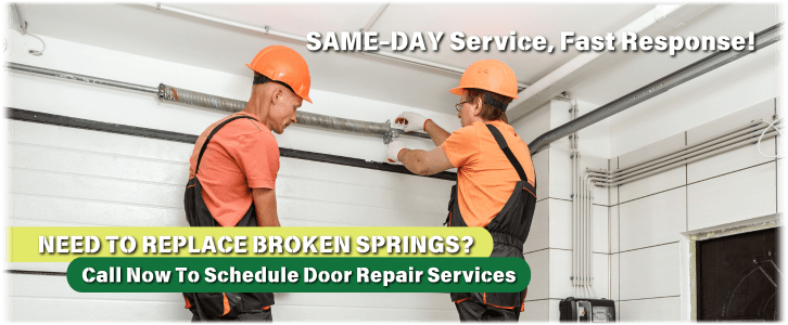 Broken Garage Door Spring Atlantic Beach